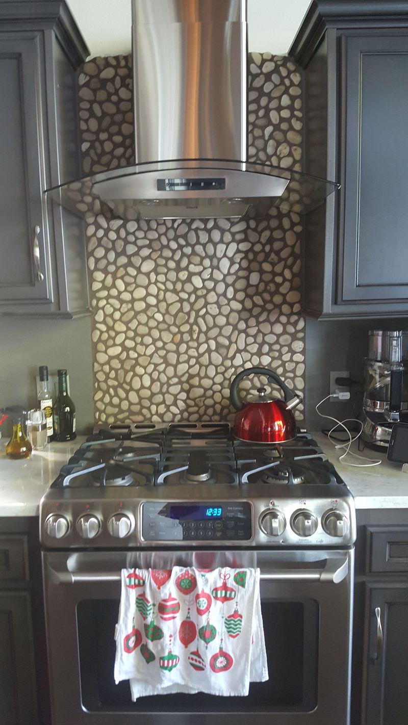 River Stone Mosaic: Bringing the Creekbed Indoors