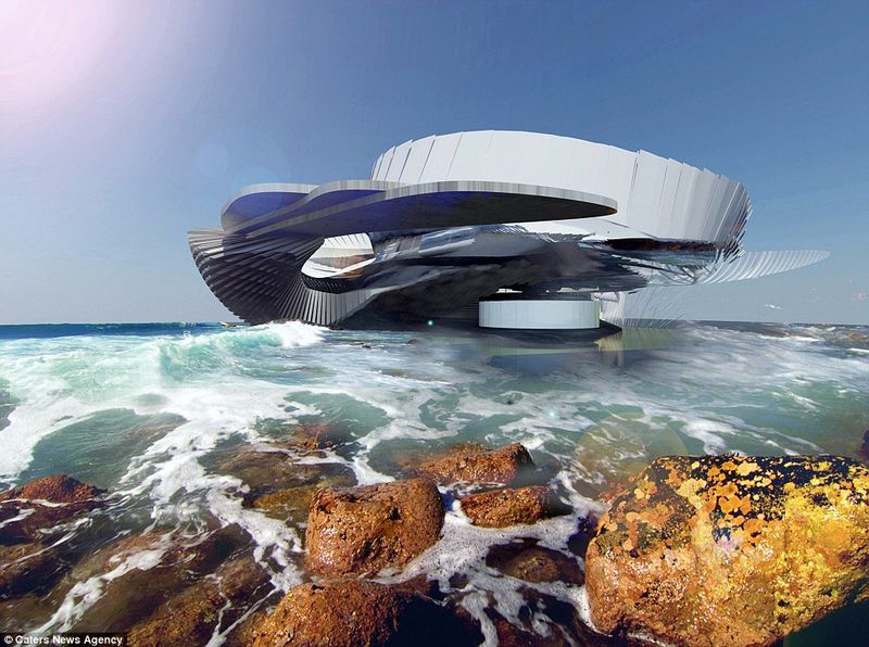 Oceanus Tidal Power Residence