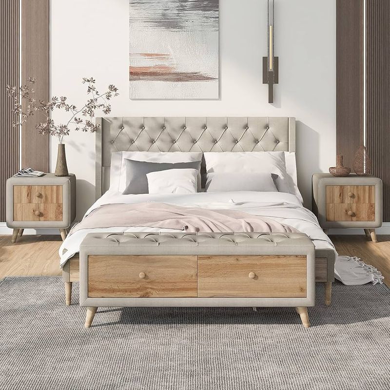A Grown-Up Bed Setup