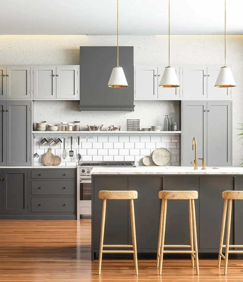 Two-Tone Cabinets