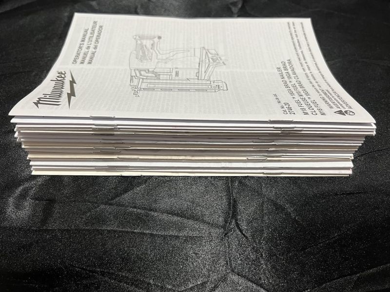 Instruction Manuals