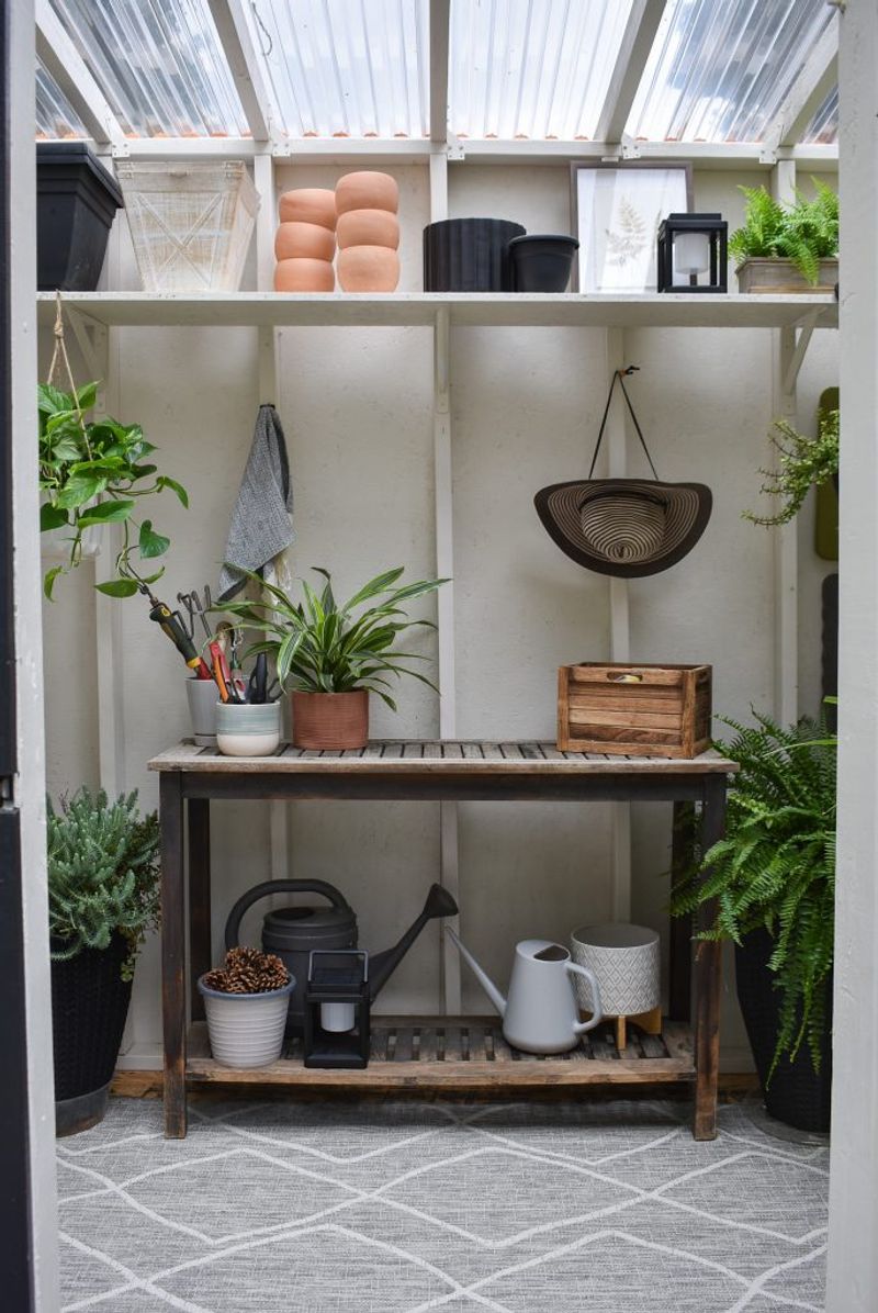 Garden Potting Station
