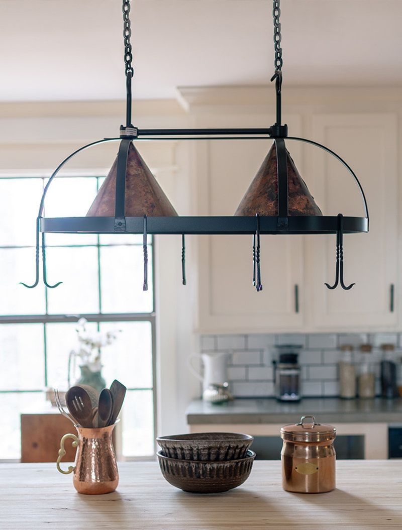 Wrought Iron Pot Racks