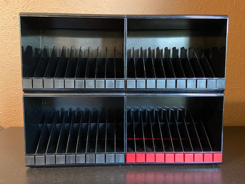 Cassette Tape Storage Racks