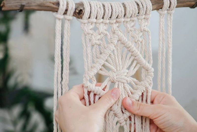 Rope Weaving Screen