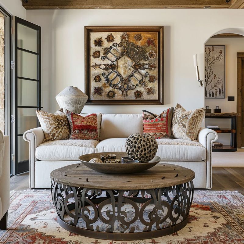 Mixed Metal Accents Throughout