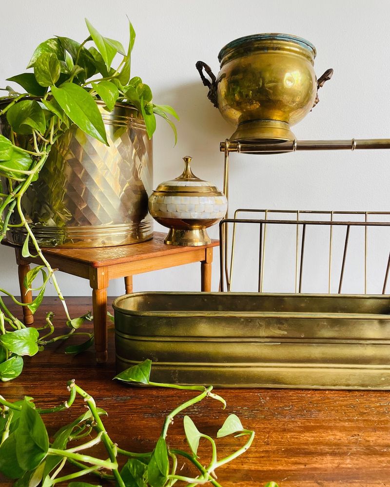 Brass Planters