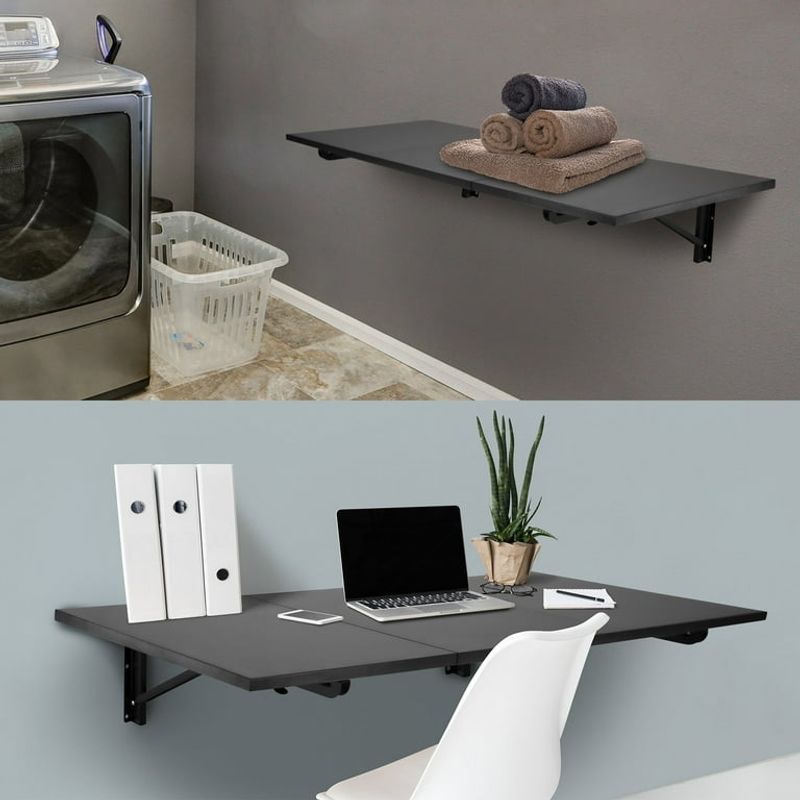 Wall-Mounted Folding Station