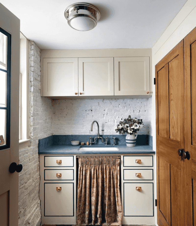 Skirted Sink Cabinets