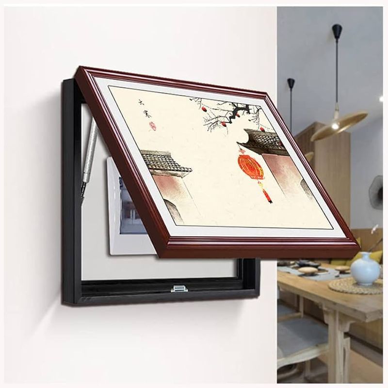 Conceal Unsightly Outlets with Artwork