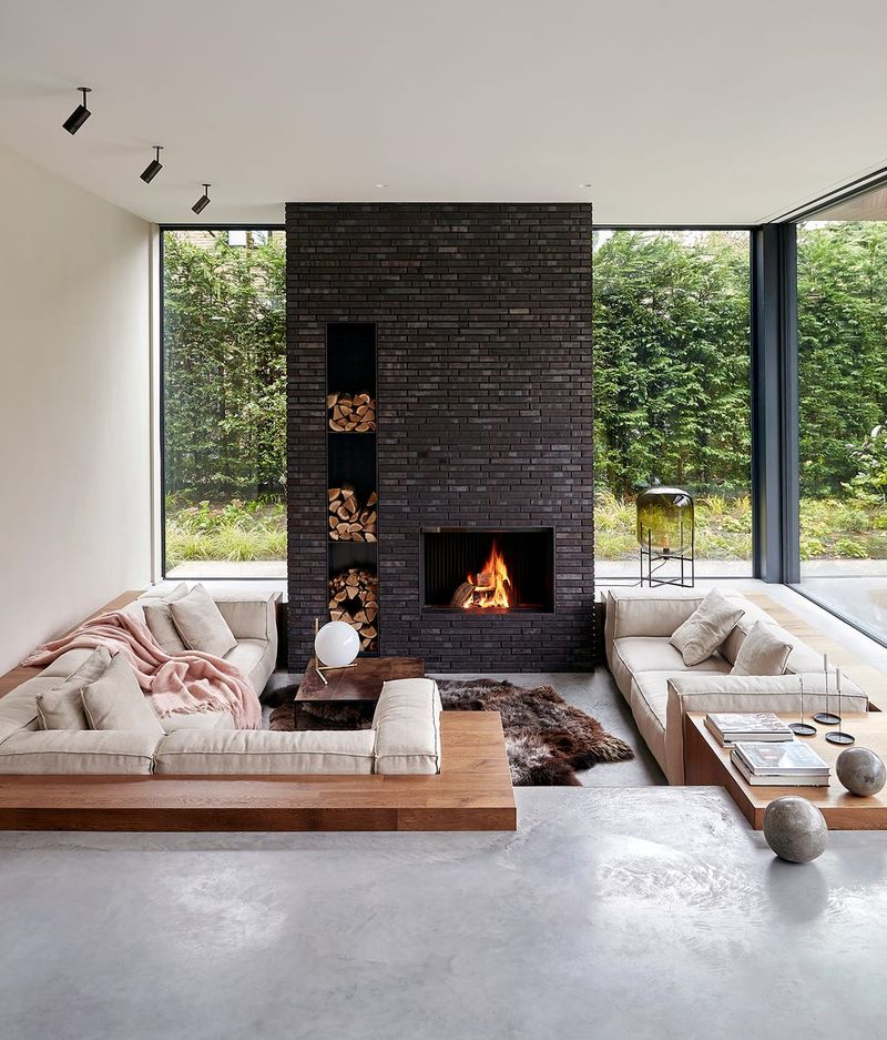 Sunken Living Rooms