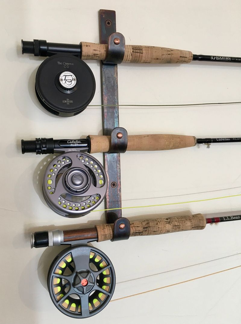 Vintage Fishing Gear Display