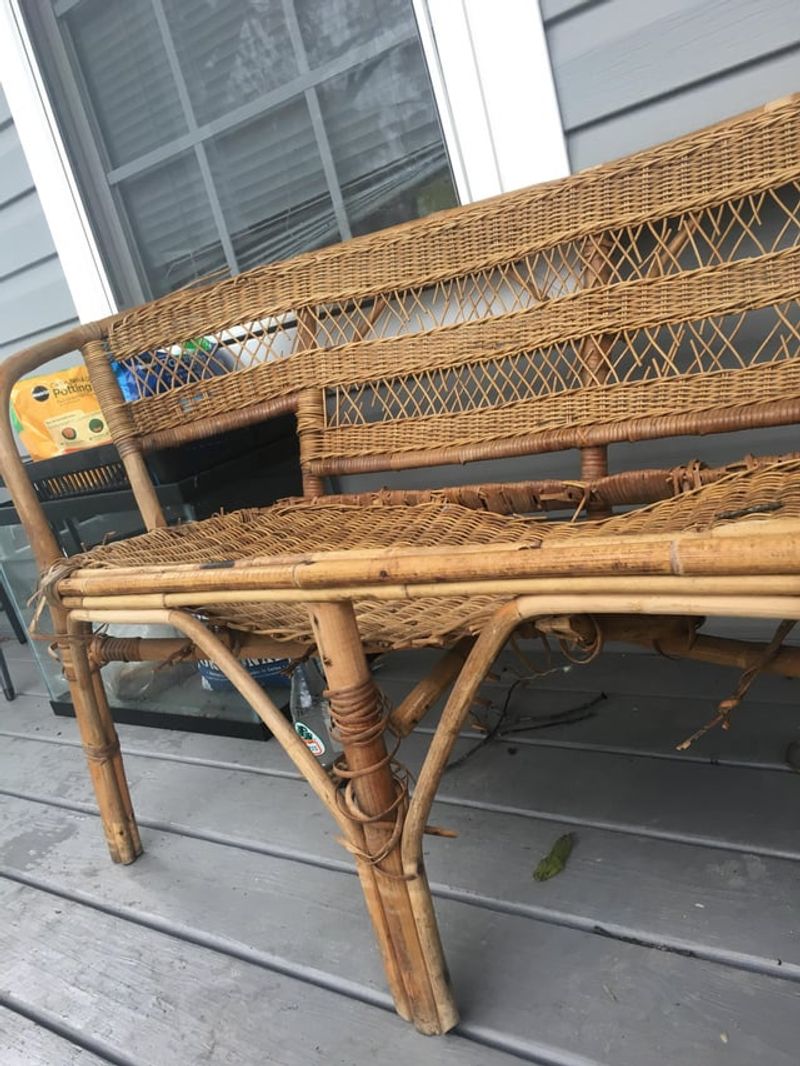 Wicker and Rattan with Damage