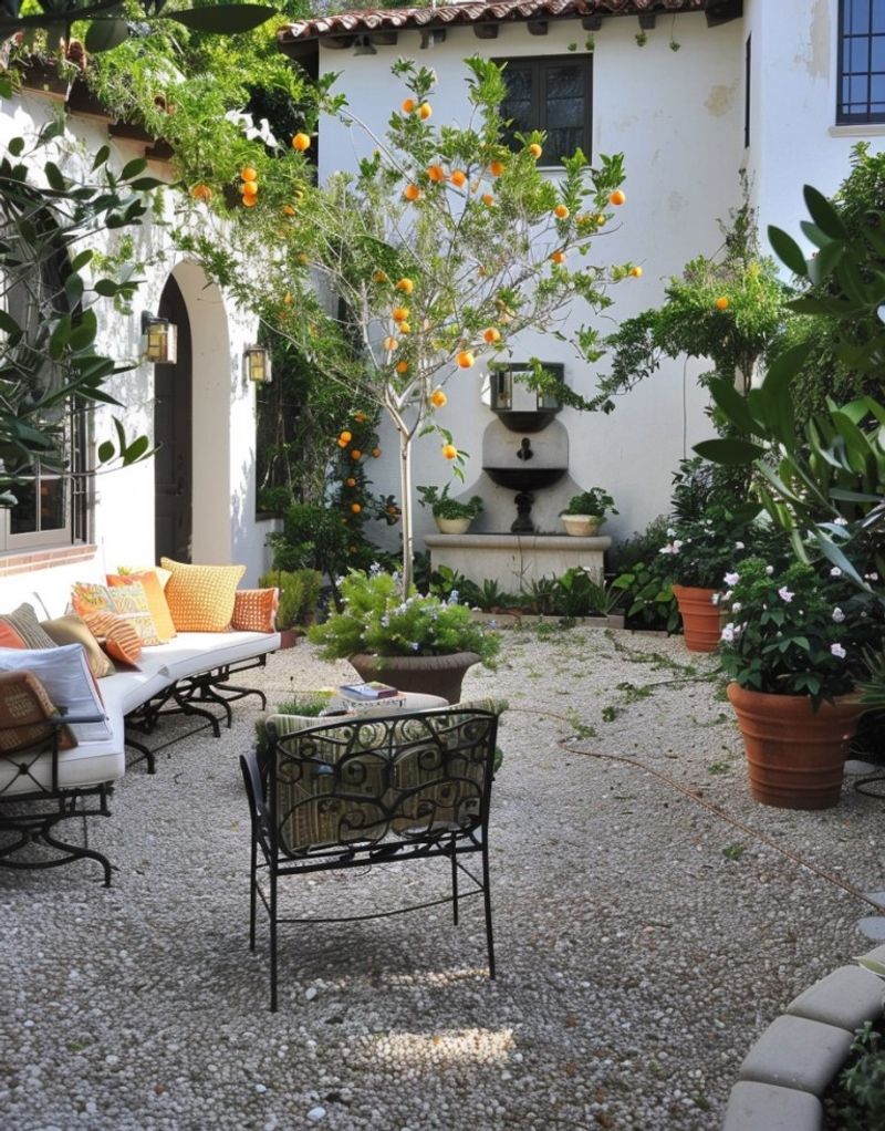 Gravel Courtyards
