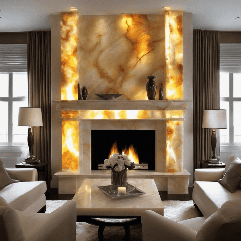 Luxurious Onyx Illumination