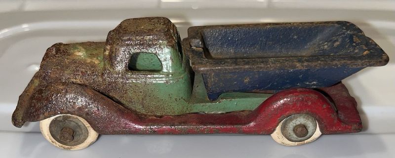 Tarnished Metal Toys