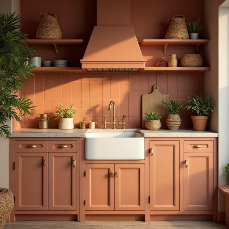 Rich Terracotta Finishes