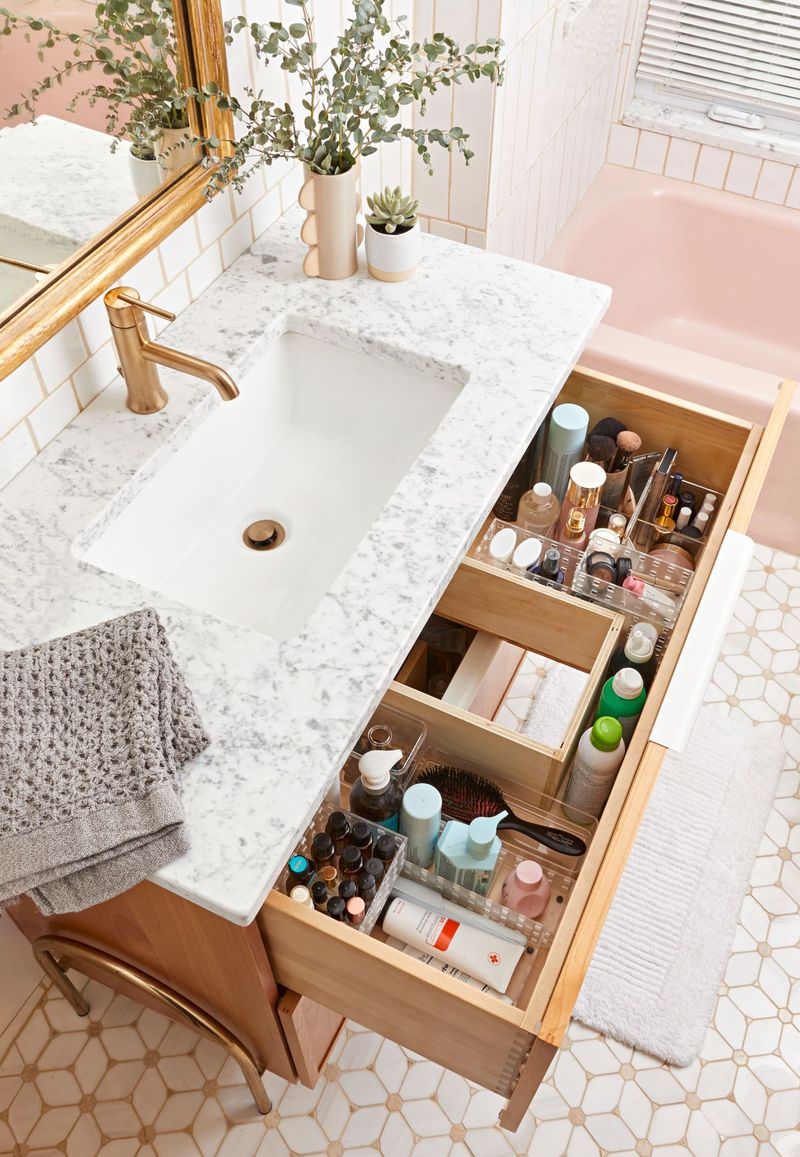 Shower Product Overload