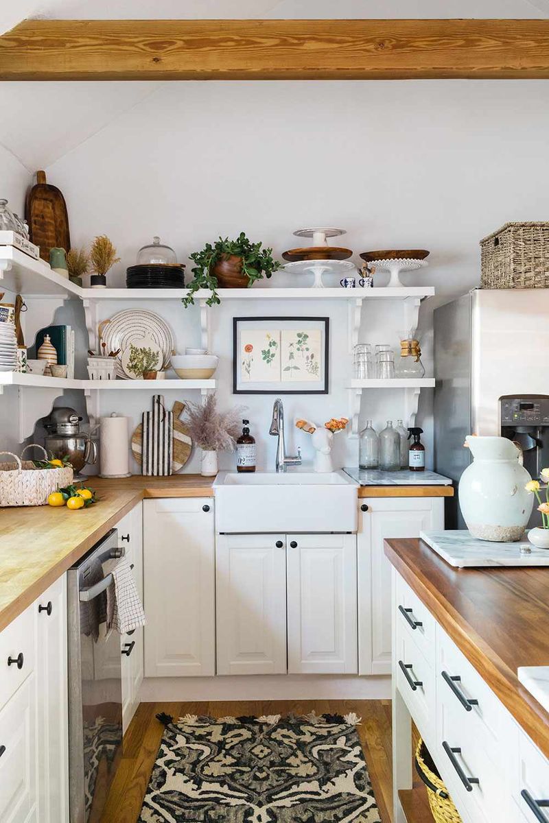 Open Shelving in Kitchens