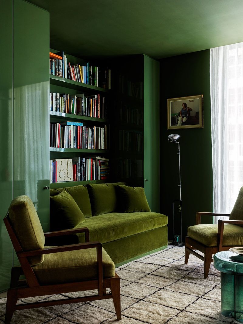 Moody Forest Green