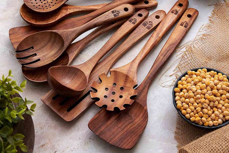 Bamboo Serving Utensils