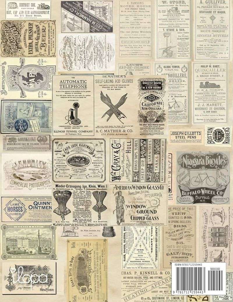 Discolored Paper Ephemera