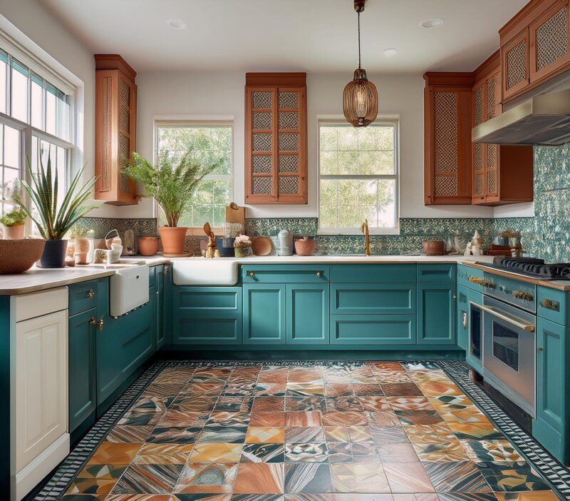 Patterned Ceramic Tile