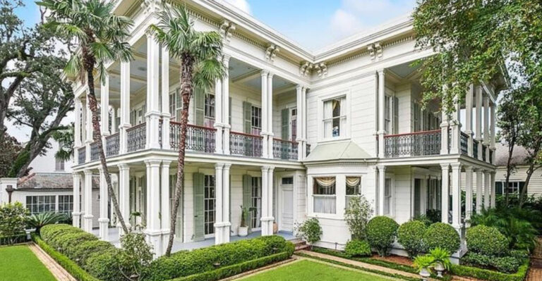 See The Spectacular 1850s Greek Revival Home Of John Goodman