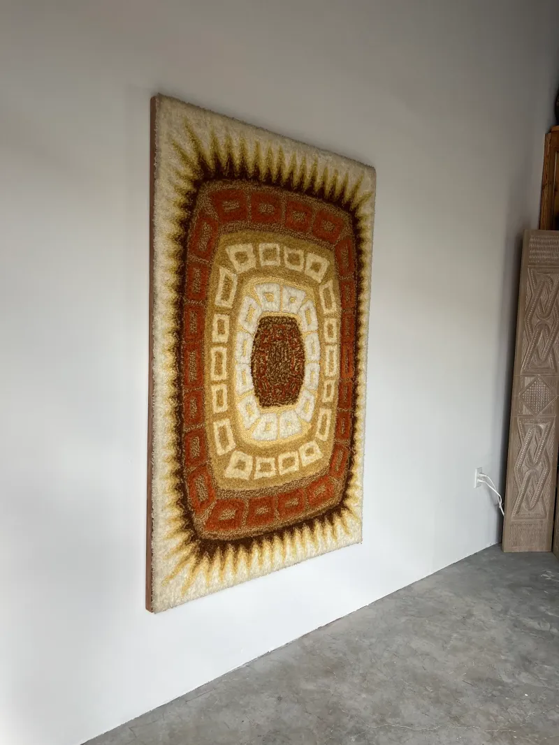 Reframe Vintage Textiles as Art