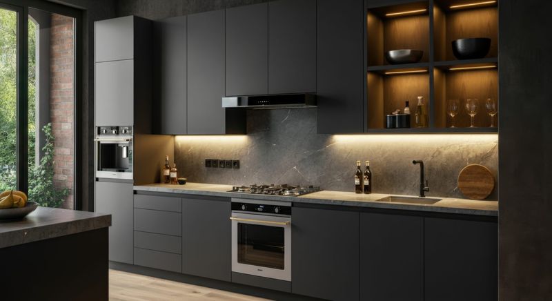 Integrated LED Cabinet Lighting for Task Areas