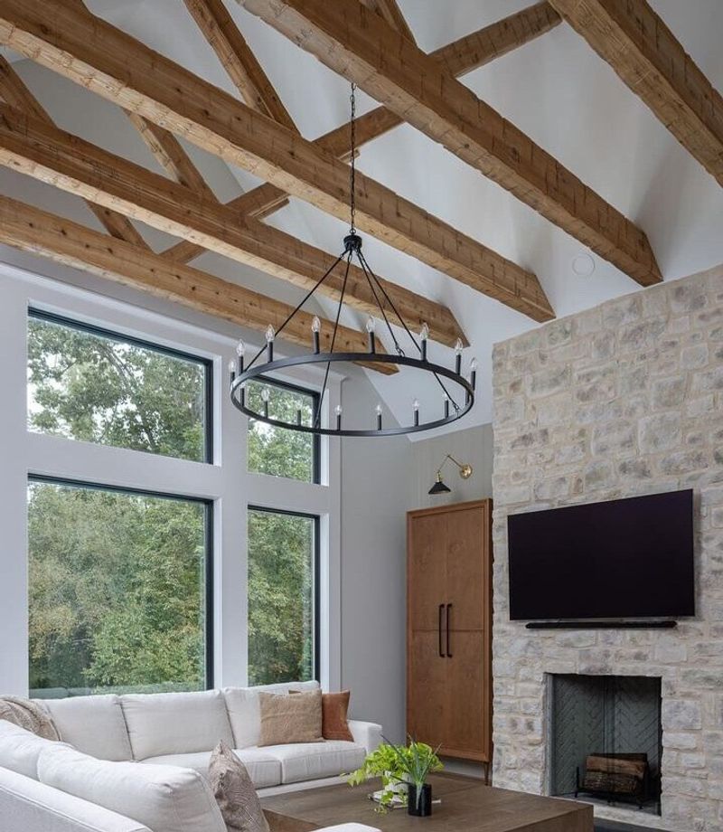 Reclaimed Timber Ceiling