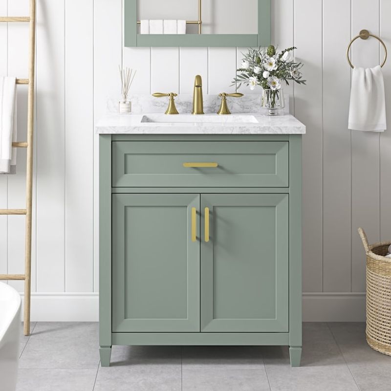 Cheaply-Made Bathroom Vanity Sets