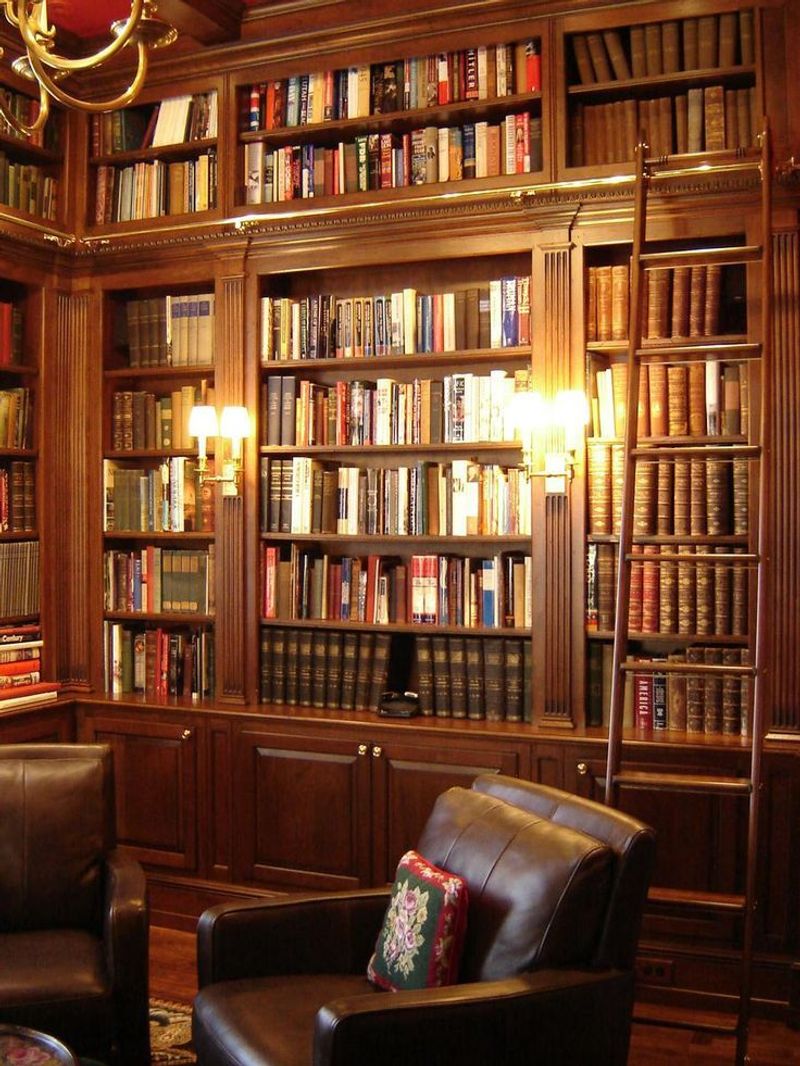 Library Ladder Display