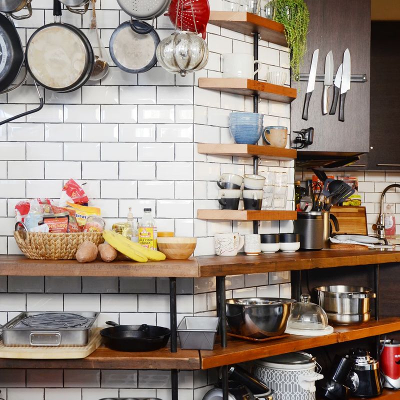 Open Shelving Kitchens