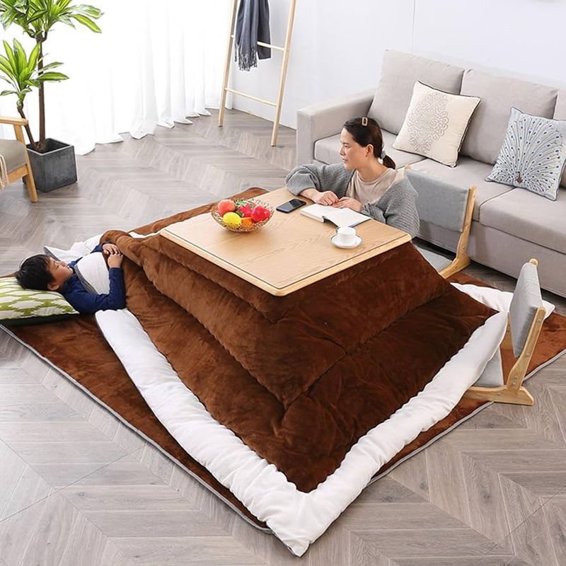 Kotatsu Tables Provide Cozy Warmth