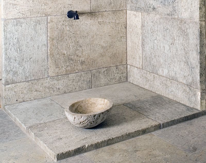 Granite Monolith Shower Wall