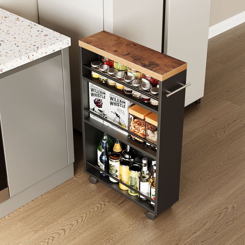 Slim Rolling Cart