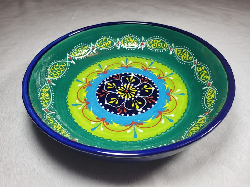 Painted Ceramics That Pop Against Neutrals