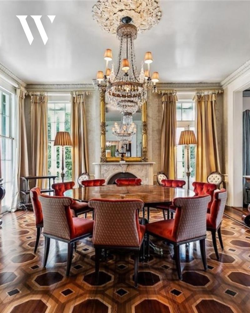 Formal Dining Room With Show-Stopping Glamour