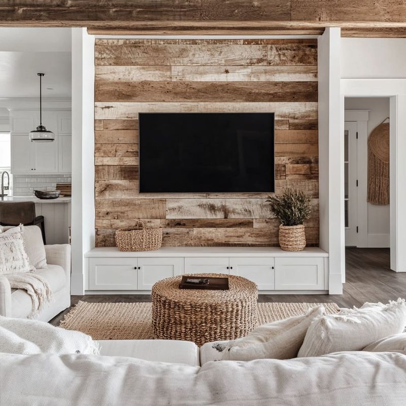 Natural Wood Paneling