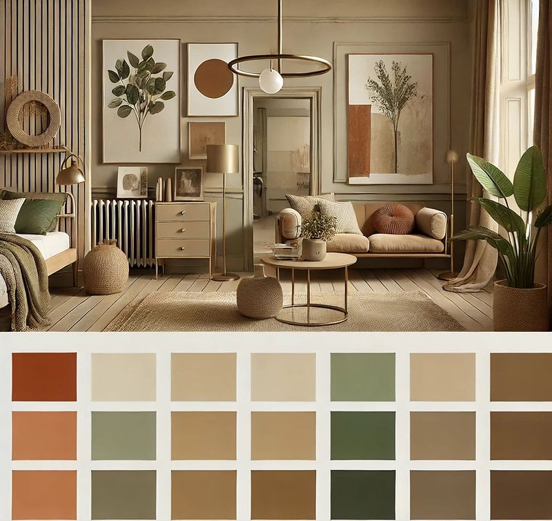 Earth Tone Color Palettes