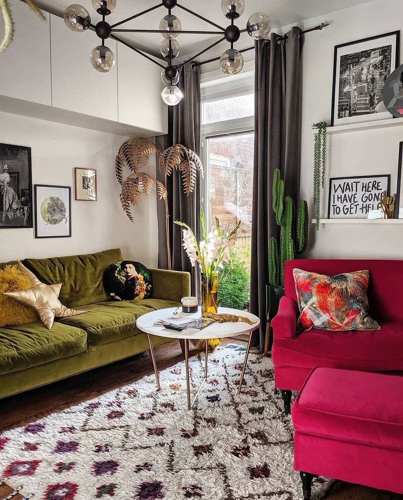 Mixed Vintage and Contemporary Pieces