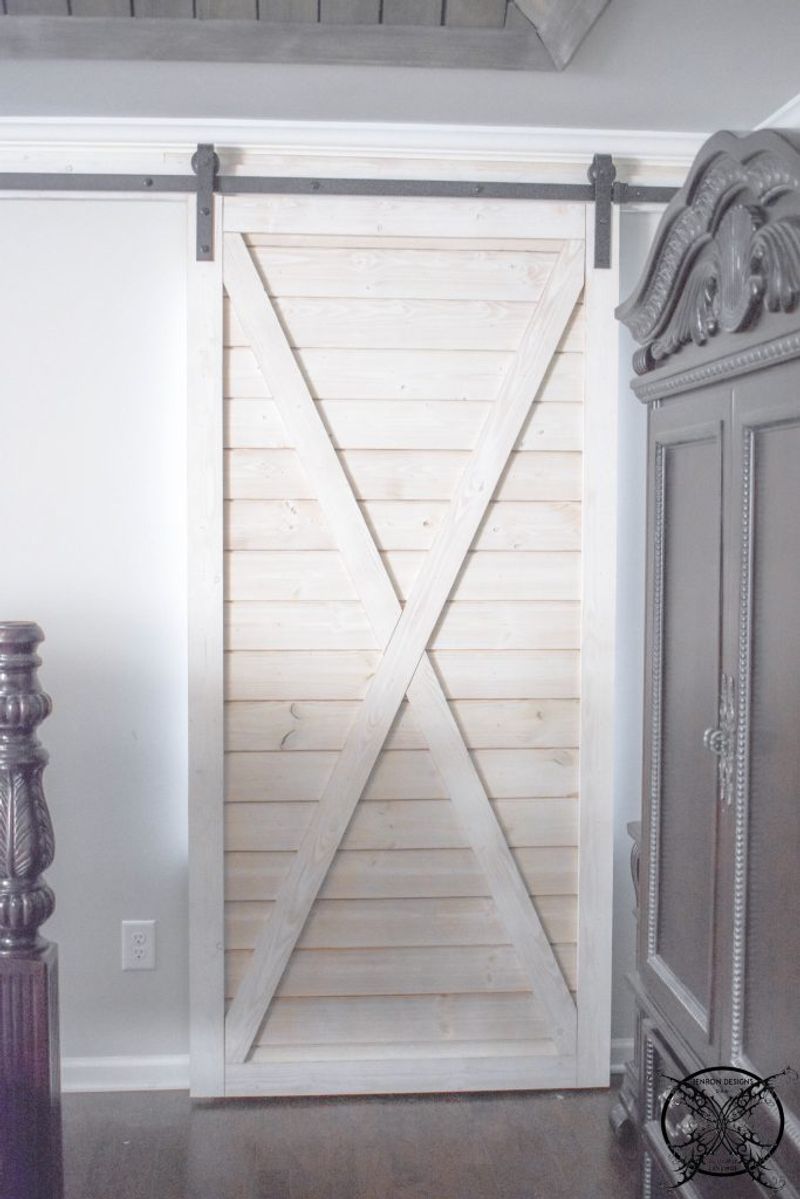 Barn Door Window Coverings