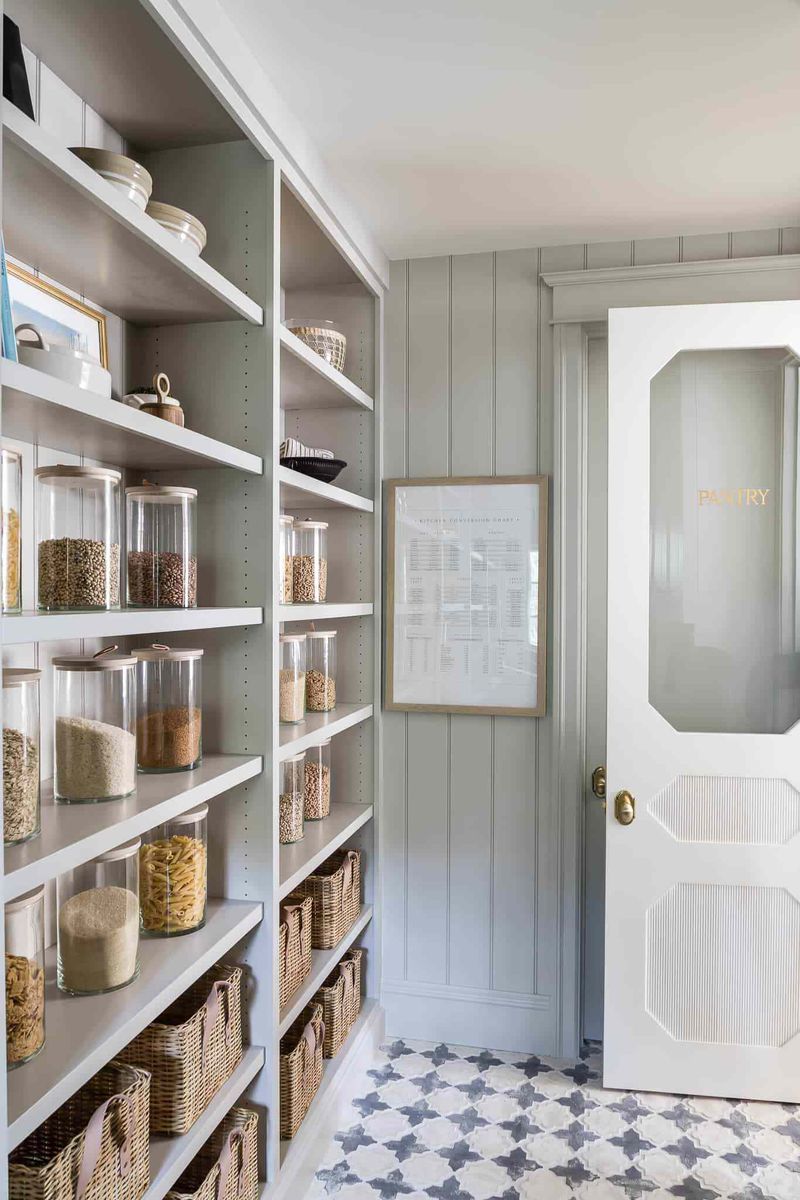 Floor-to-Ceiling Pantry Walls