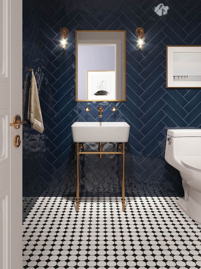 Fully Tiled Tiny Bathrooms