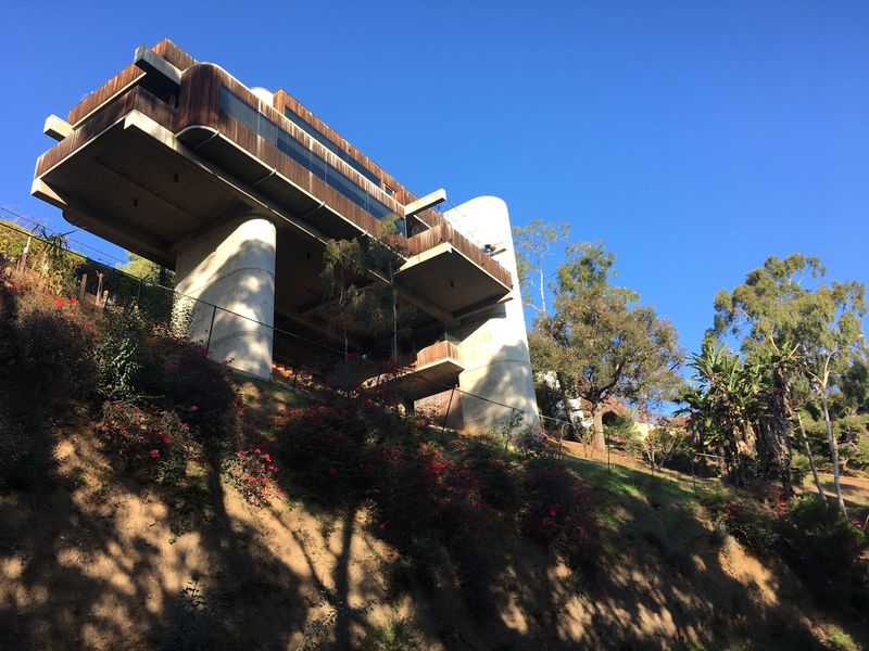 The Pole House in Malibu, California