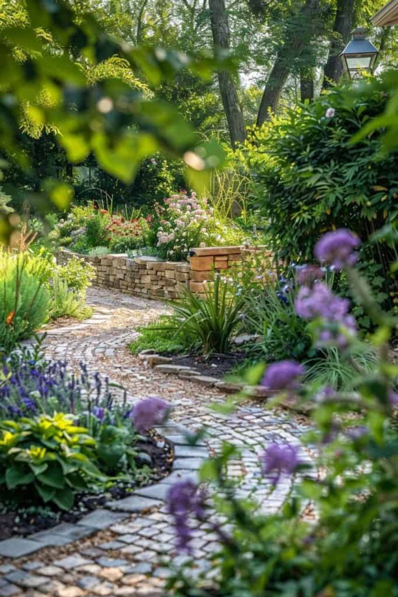 Whimsical Garden Path