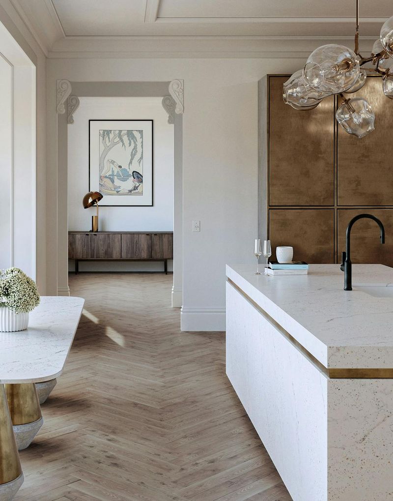 Cohesive Flooring Throughout