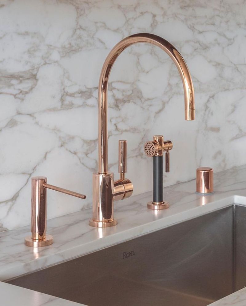 Rose Gold Fixtures