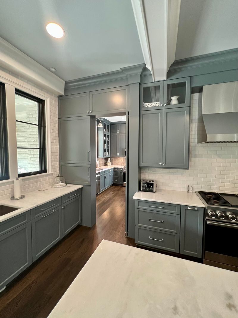 Hidden Scullery Layout